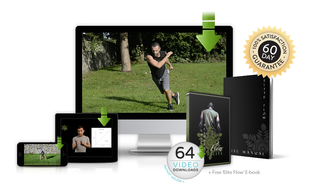 elite flow package, elite flow, flow elite, professional athletes, flow videos, exercise videos, flow state