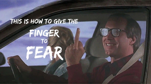 Eliminate Fear, flow state, finger to fear, eliminate fear through flow state