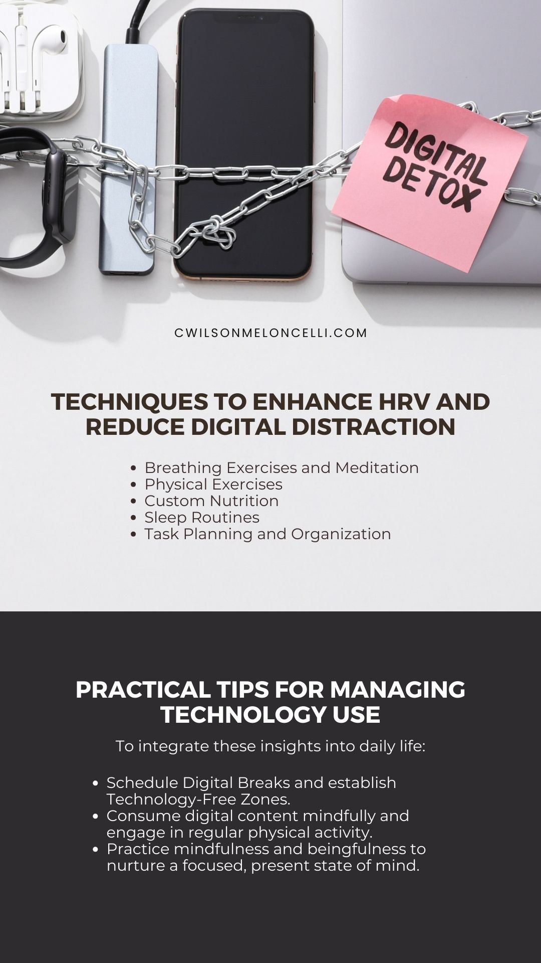 Digital detox for flow